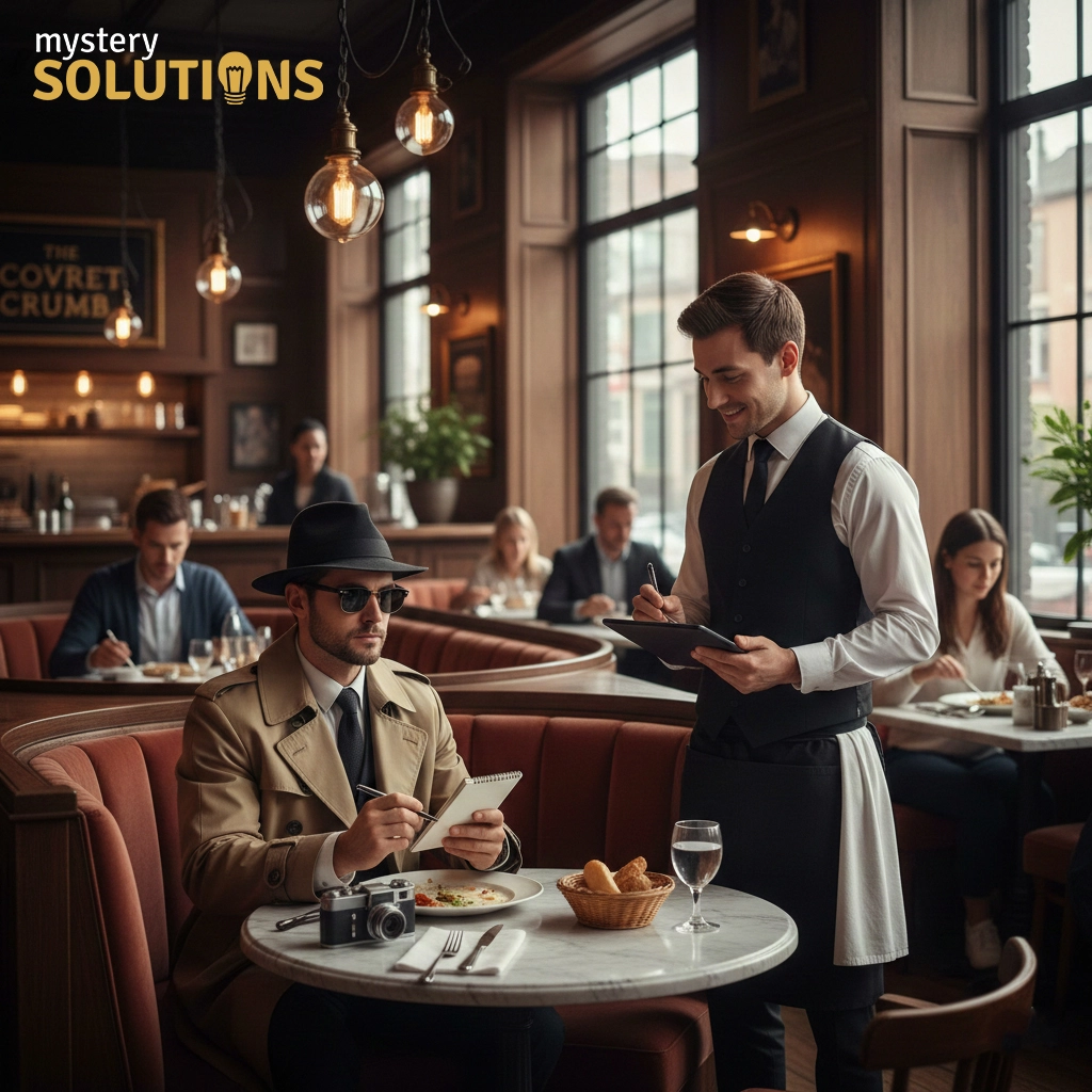 Mesero siendo evaluado por Mystery Shopper